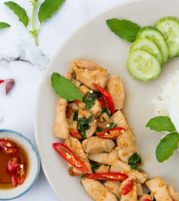 Spicy Thai Basil Chicken (Pad Krapow Gai): Authentic Thai in Minutes