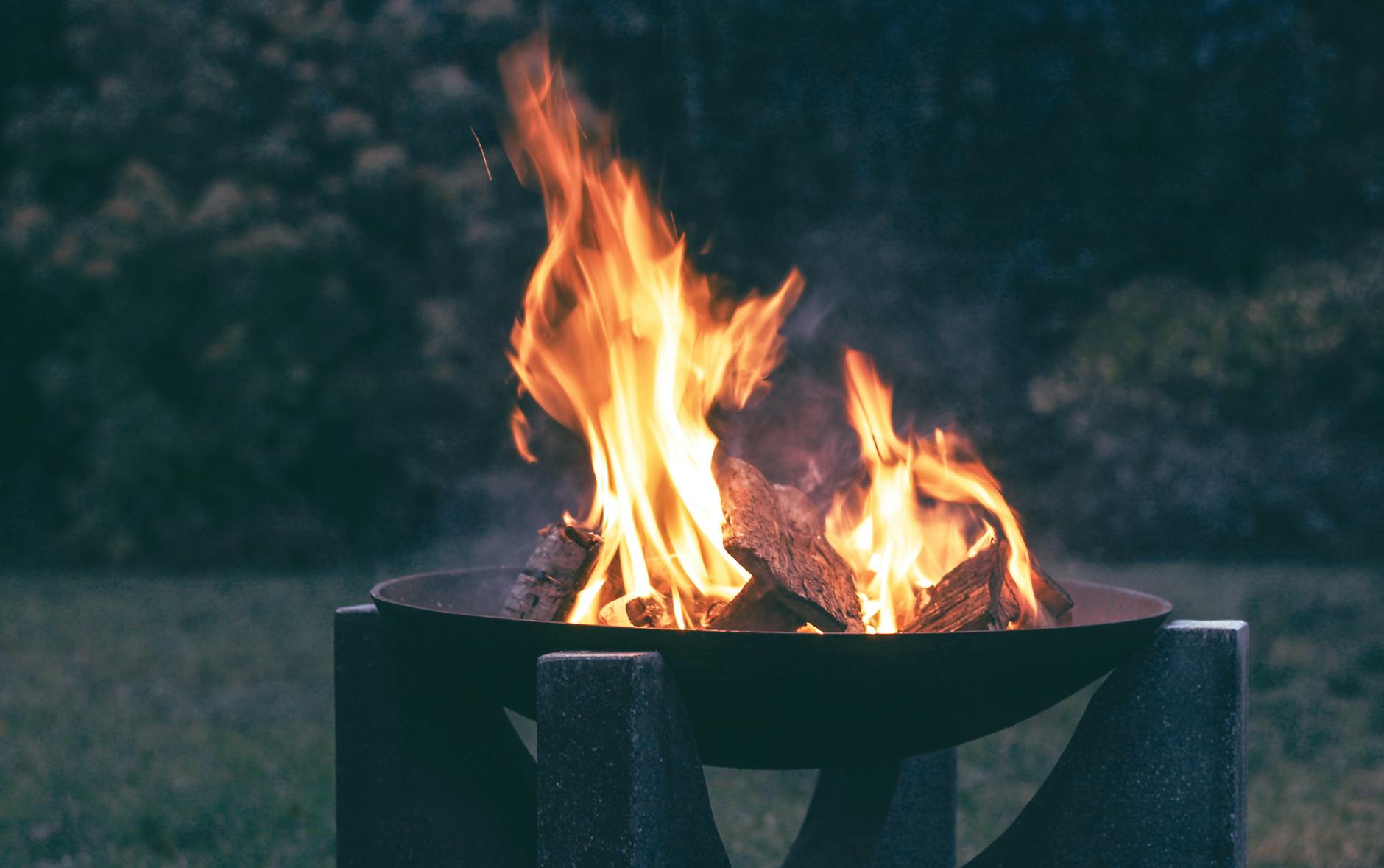 RiverGrille Cowboy 31-inch Charcoal Grill and Fire Pit Cook like a true cowboy with this versatile charcoal grill and fire pit combination