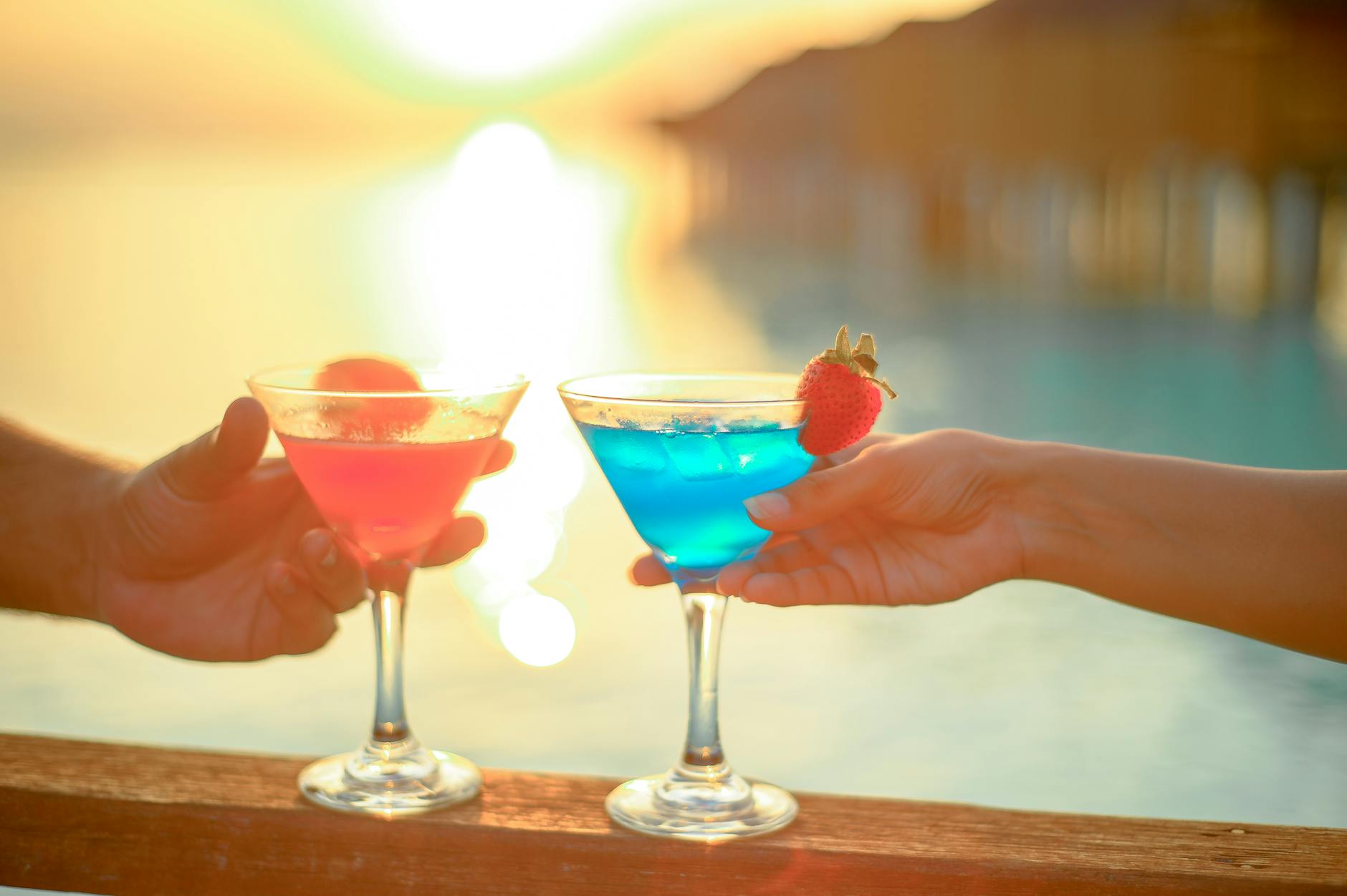 Bold, tropical libations infused with citrus sweetness and vibrant hues for memorable gatherings.
