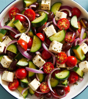 The Ultimate Greek Salad Recipe: How To Make Horiatiki Like A Pro