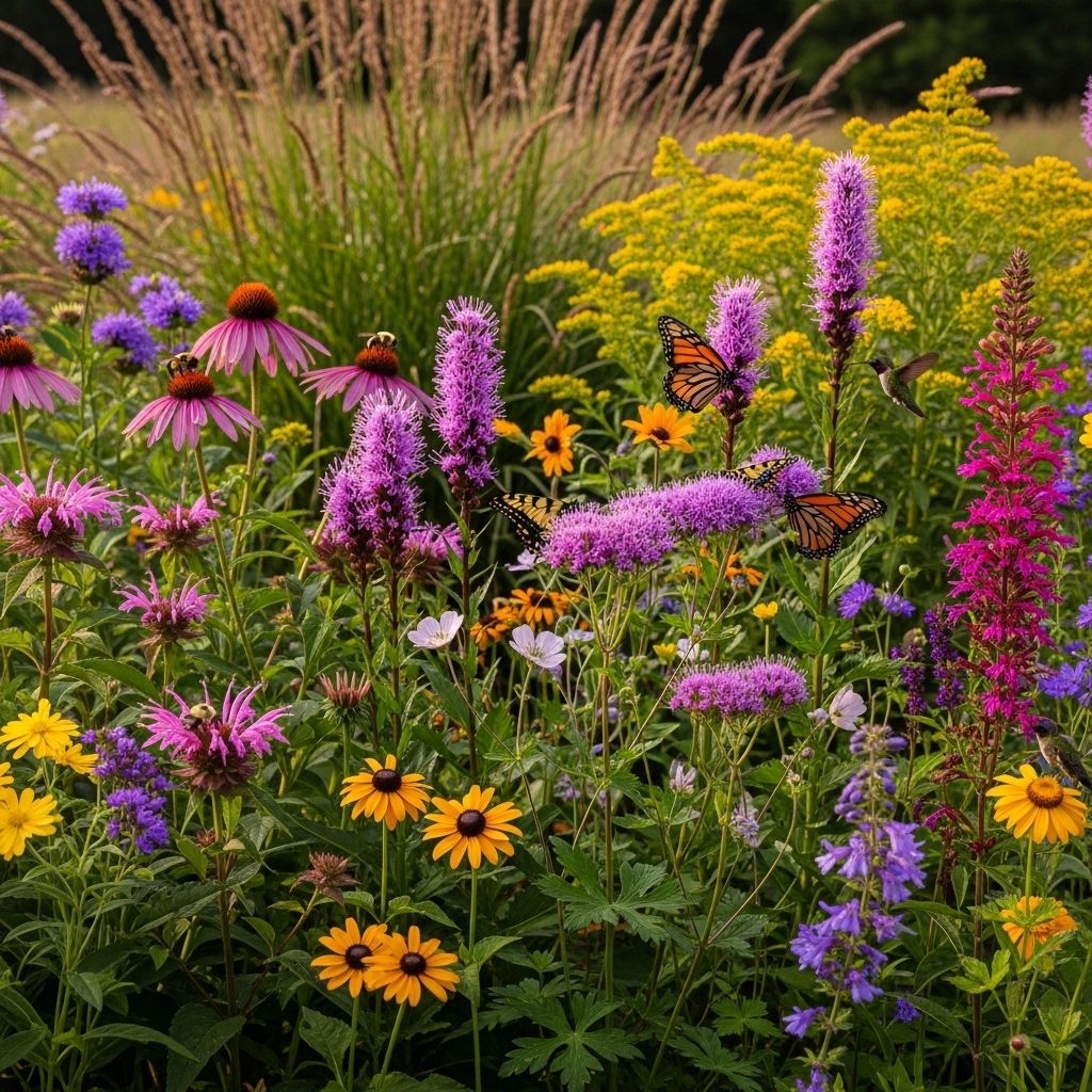 Discover the top 10 native perennials to attract and support pollinators year-round.