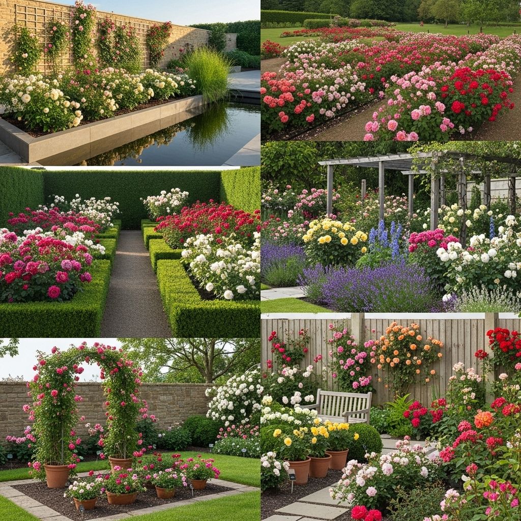 Enjoy fragrant blooms from sunken terraces to living canopies in any backyard setting.