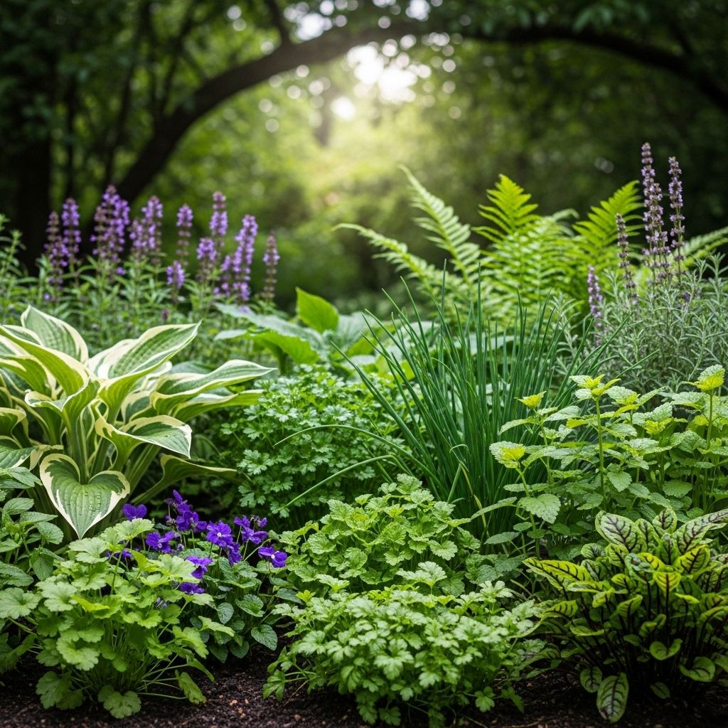Transform dim garden corners into flavorful havens with planting tips and care advice.