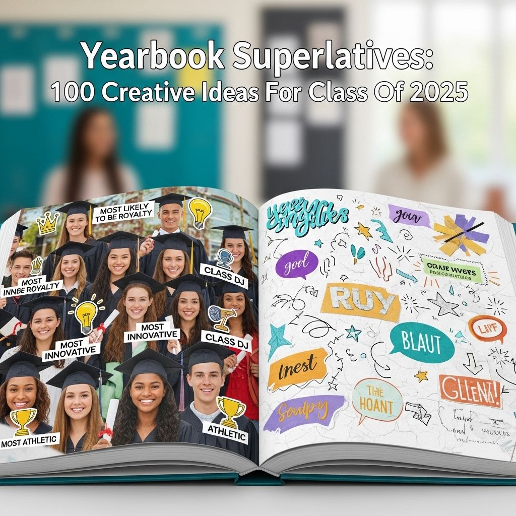 Yearbook Superlatives: 100 Creative Ideas For Class Of 2025 Explore unique, classic, and fun yearbook superlative ideas to make your school memories last for years to come.