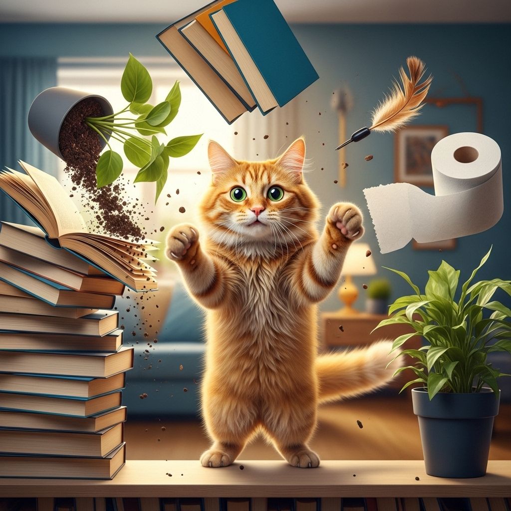 Whiskered companions turn simple moments into scenes of pure, unpredictable comedy bliss.