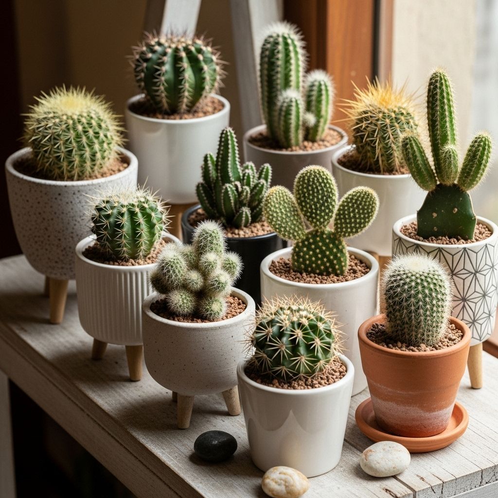 These resilient green gems thrive in tight spaces and showcase striking forms year-round.