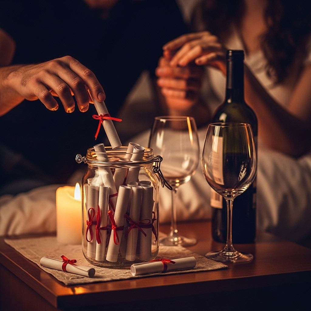 Turn ordinary evenings into playful adventures that reveal new sides of your partnership.
