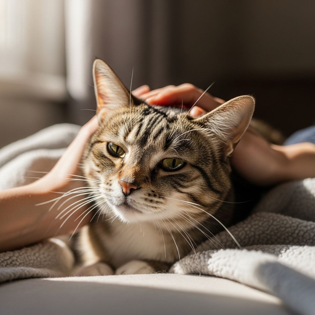 A soft bed and gentle love can spark boundless joy, even after years of hardship.