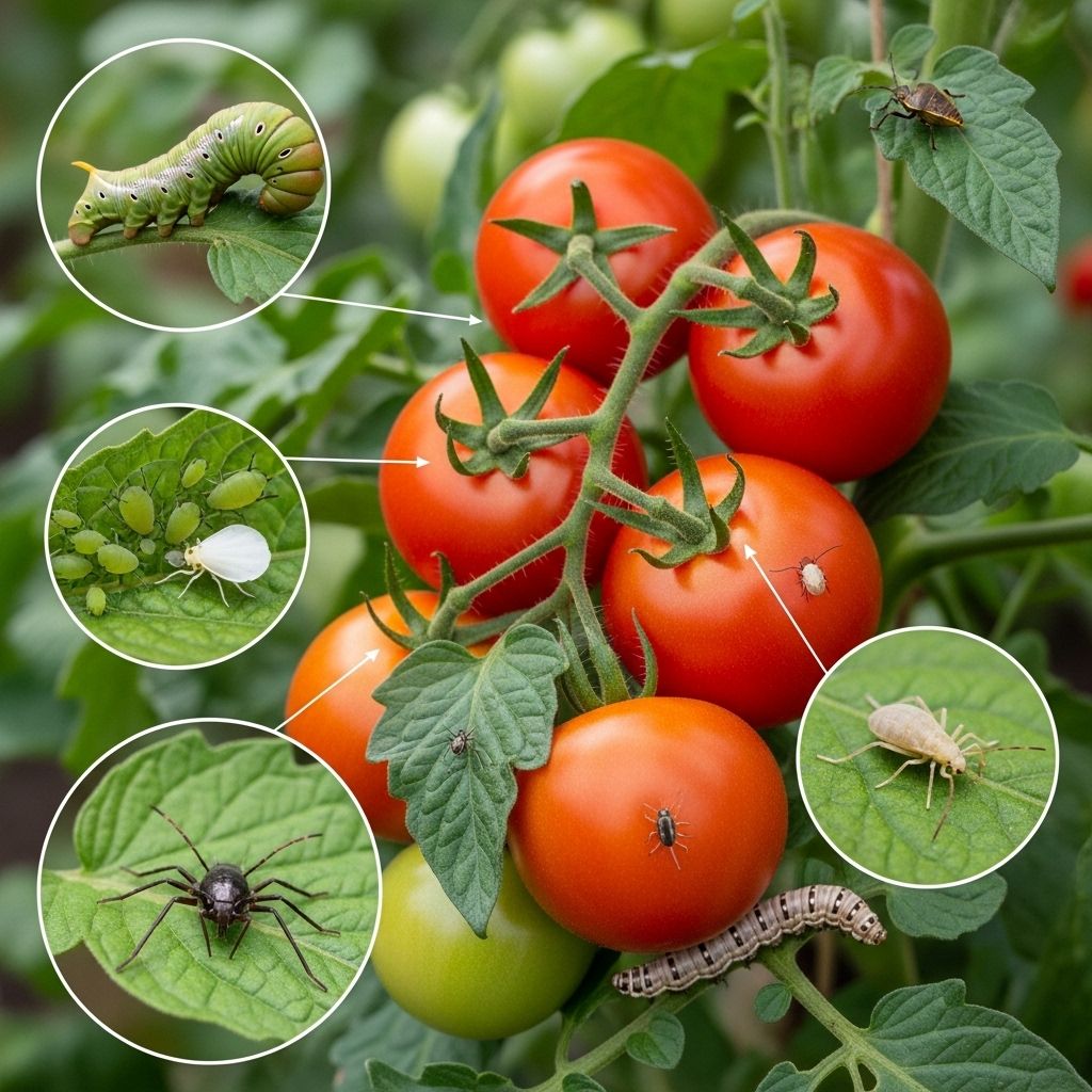 Protect your tomato plants from 21 common pests with expert tips on prevention, identification, and organic control strategies.