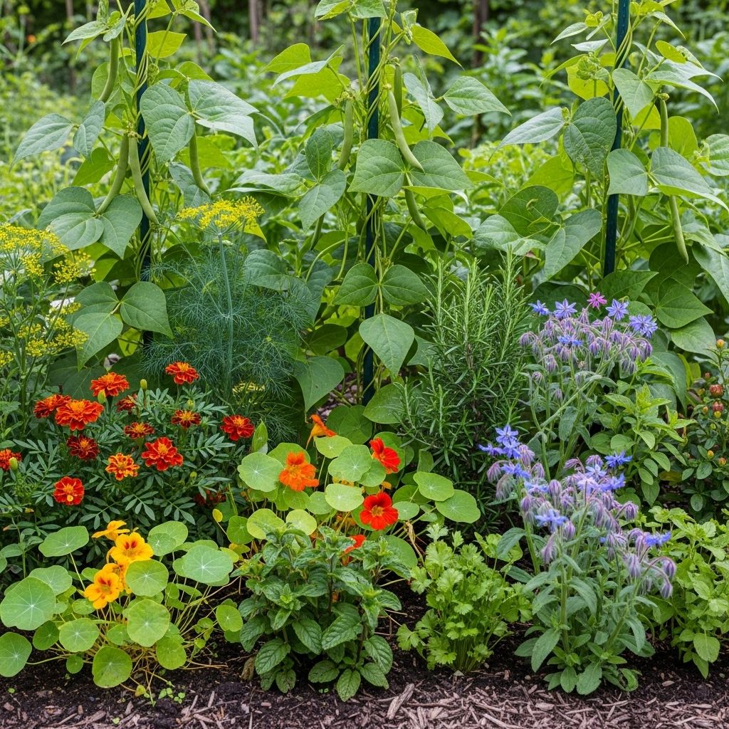 Neighboring crops enrich soil naturally, deter pests, and bring richer harvests.