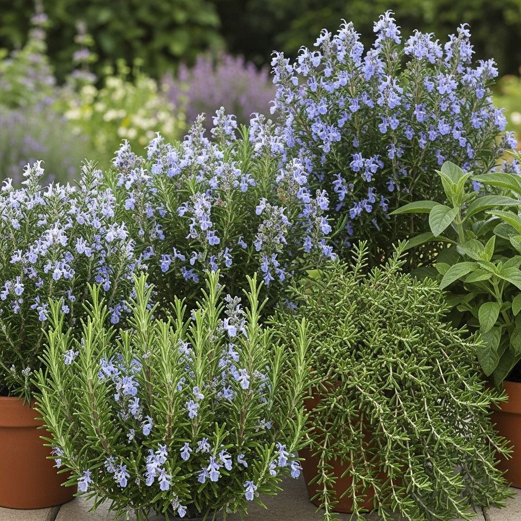 Discover the most versatile and aromatic rosemary varieties that thrive in various conditions