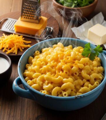 Delicious homemade mac and cheese ready in minutes with just a few simple ingredients