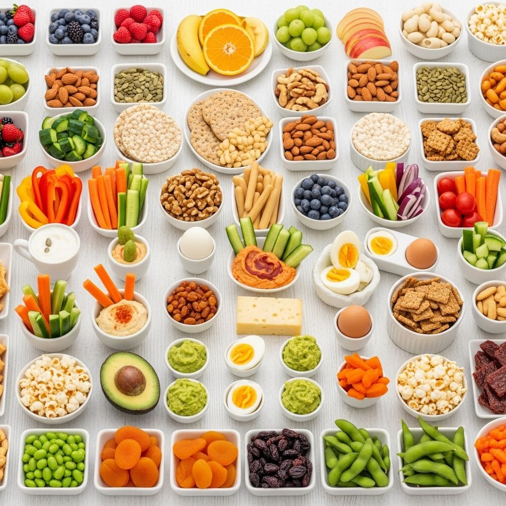 Bites of protein, fiber, and nutritious fats keep you energized between meetings.