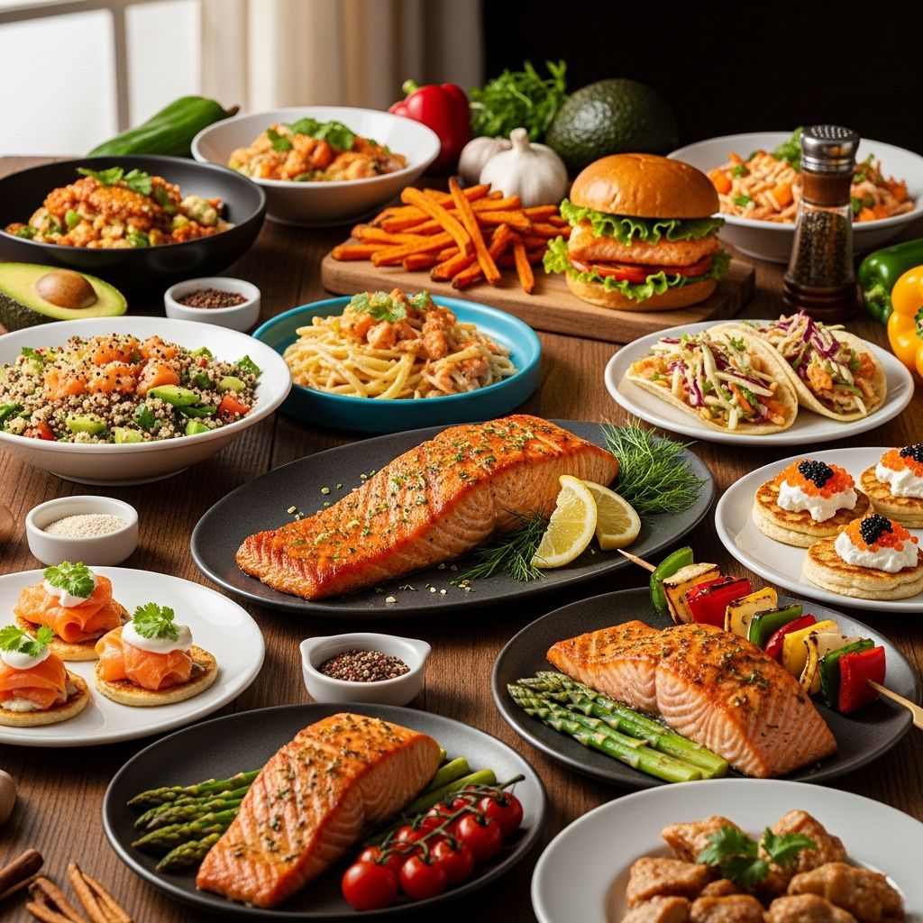 65 Salmon Recipes That Make Every Meal a Splash A world of savory seafood creations awaits to elevate your home cooking.