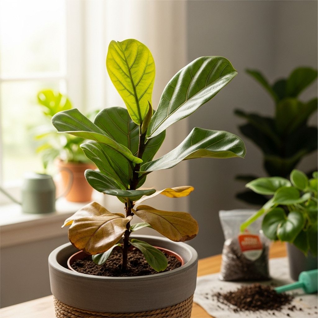 Transform your struggling fiddle leaf fig into a luscious statement plant with these expert troubleshooting secrets.