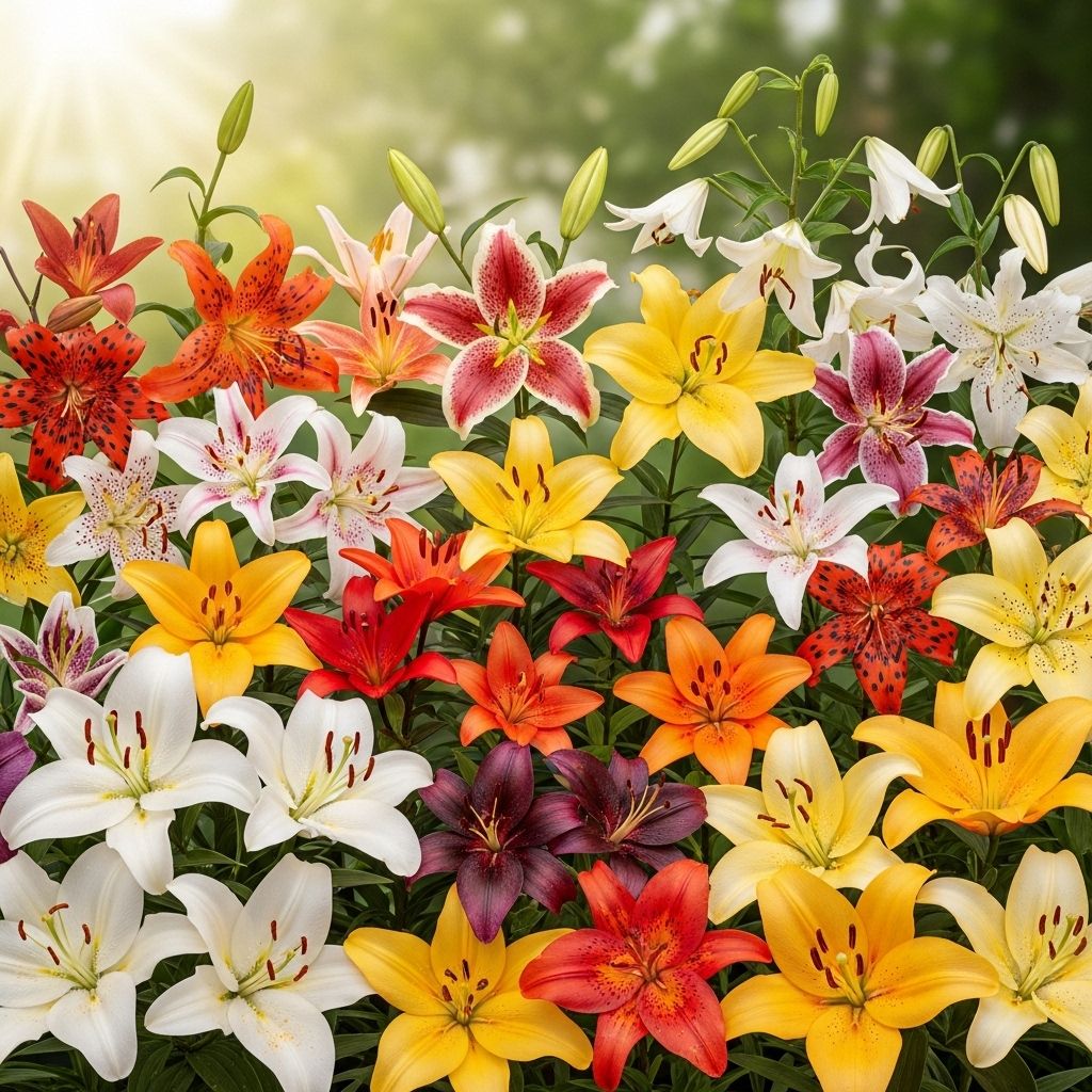 Explore the dazzling diversity of lilies, with 74 unique lilies and essential growing tips for a showstopping garden.