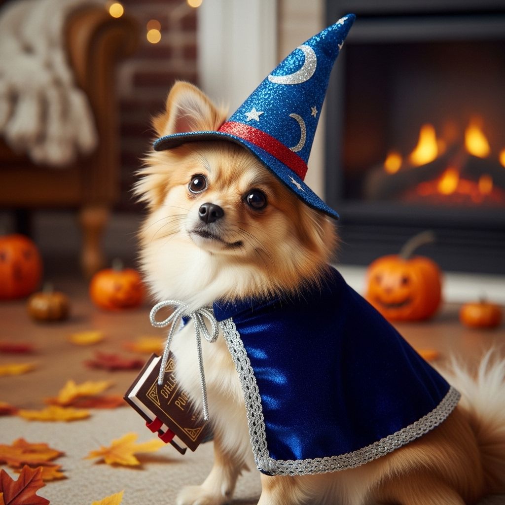 Let your little companion shine in a cozy, safe costume this Halloween.