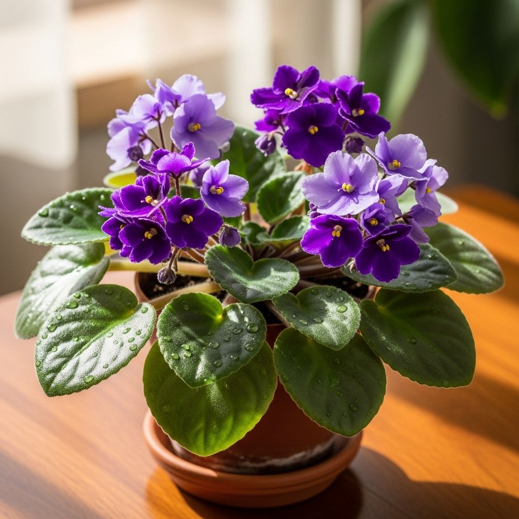 Master African violet care with expert tips on light, water, soil, humidity, and flowering.
