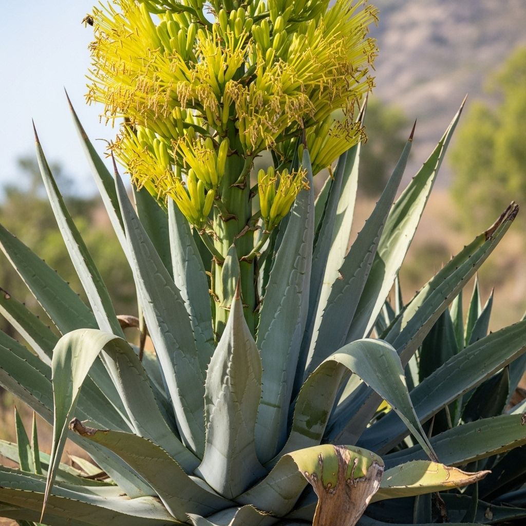 Enjoy the flowering finale and keep the cycle alive with pups for new garden beauty.