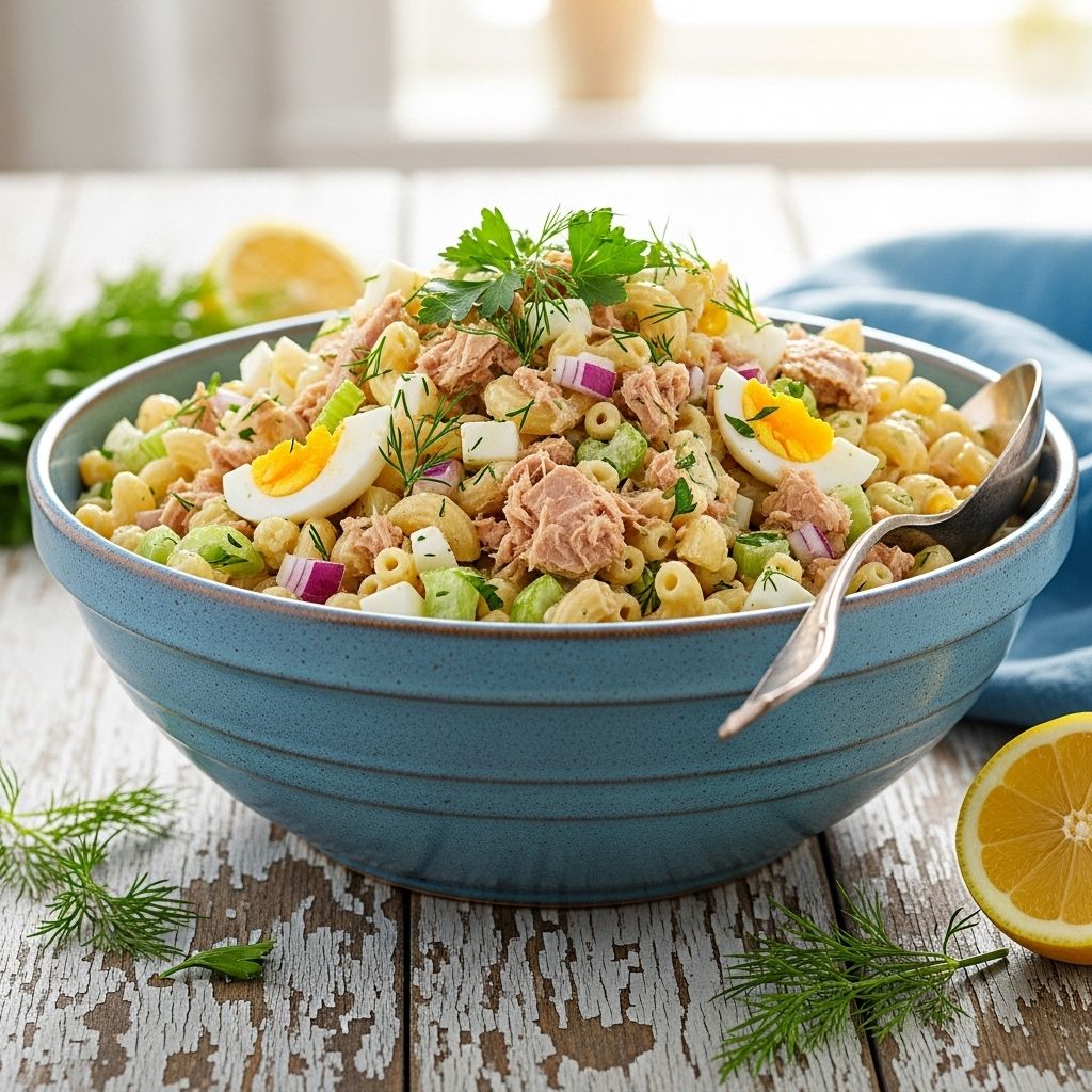 Savory creaminess and crisp veggies combine for an effortless, crowd-pleasing dish.