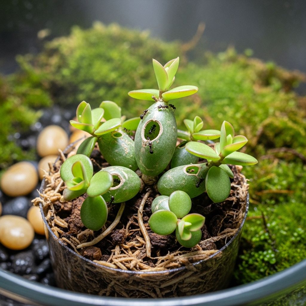 Discover how to care for the fascinating Ant Plant (Dischidia pectinoides) and bring a touch of nature's genius into your home.