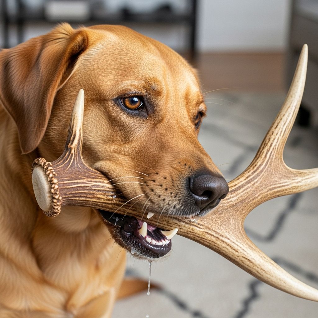 Discover hidden dental dangers of antler chews and choose gentler options for your pup.