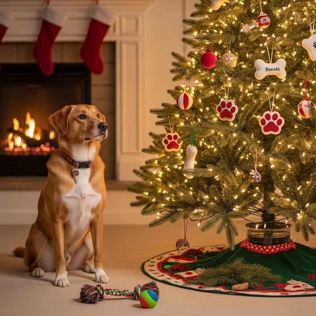 Protect curious pets from hidden holiday dangers lurking beneath your festive decor.