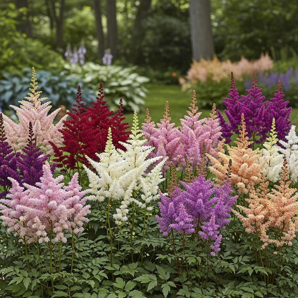 Feathery plumes and vibrant hues transform dim corners into lively summer showcases.