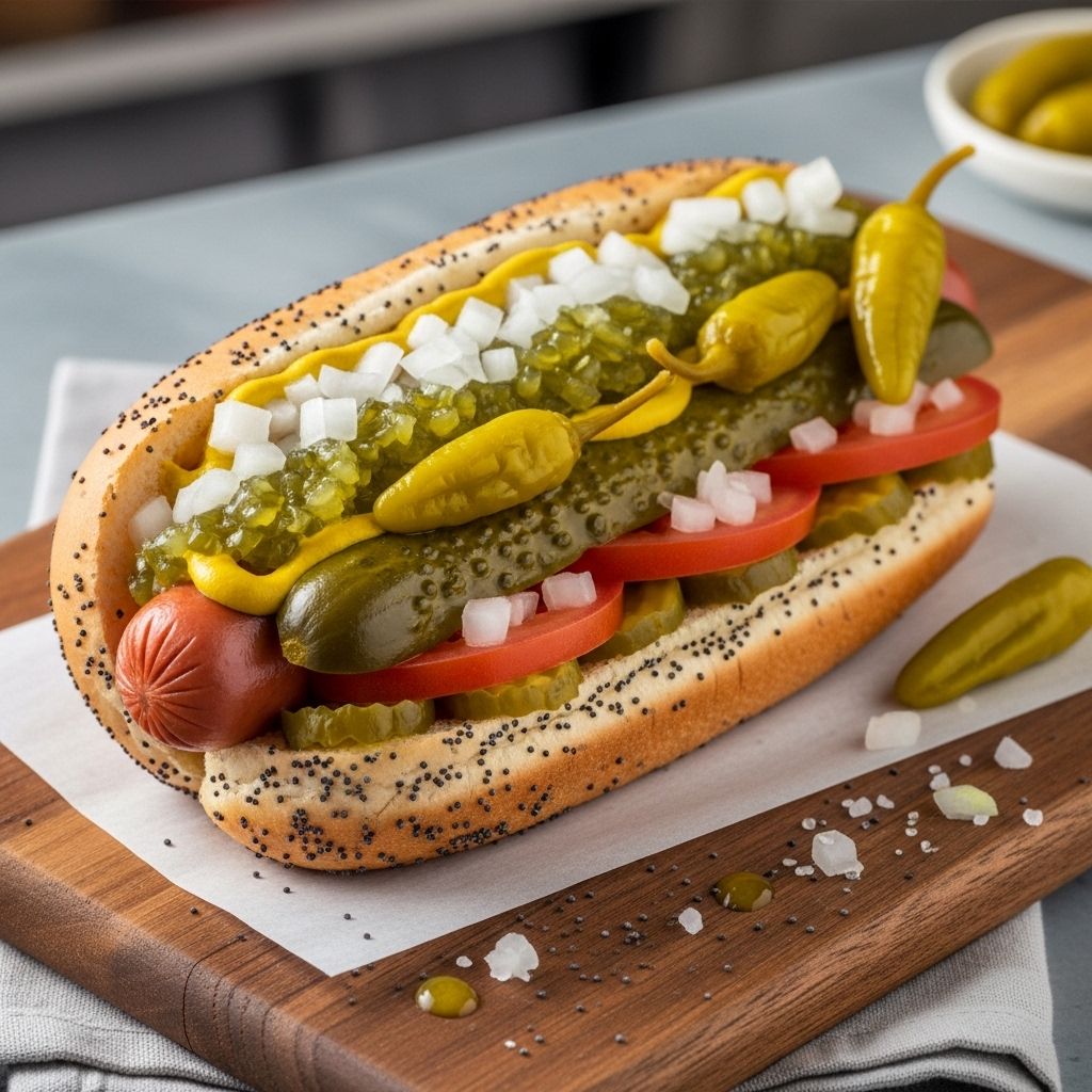 Discover the iconic Windy City delicacy with all the traditional toppings and preparation methods