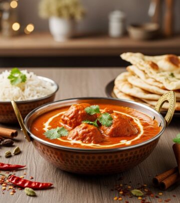 Savor rich spices and vibrant aromas in a classic dish crafted with love and passion.