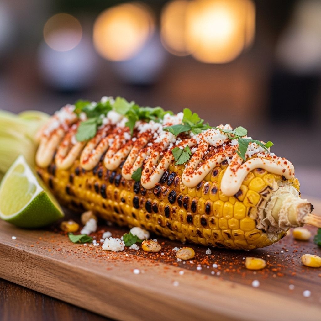 Master the art of making perfect elote with this simple yet flavorful Mexican street corn recipe