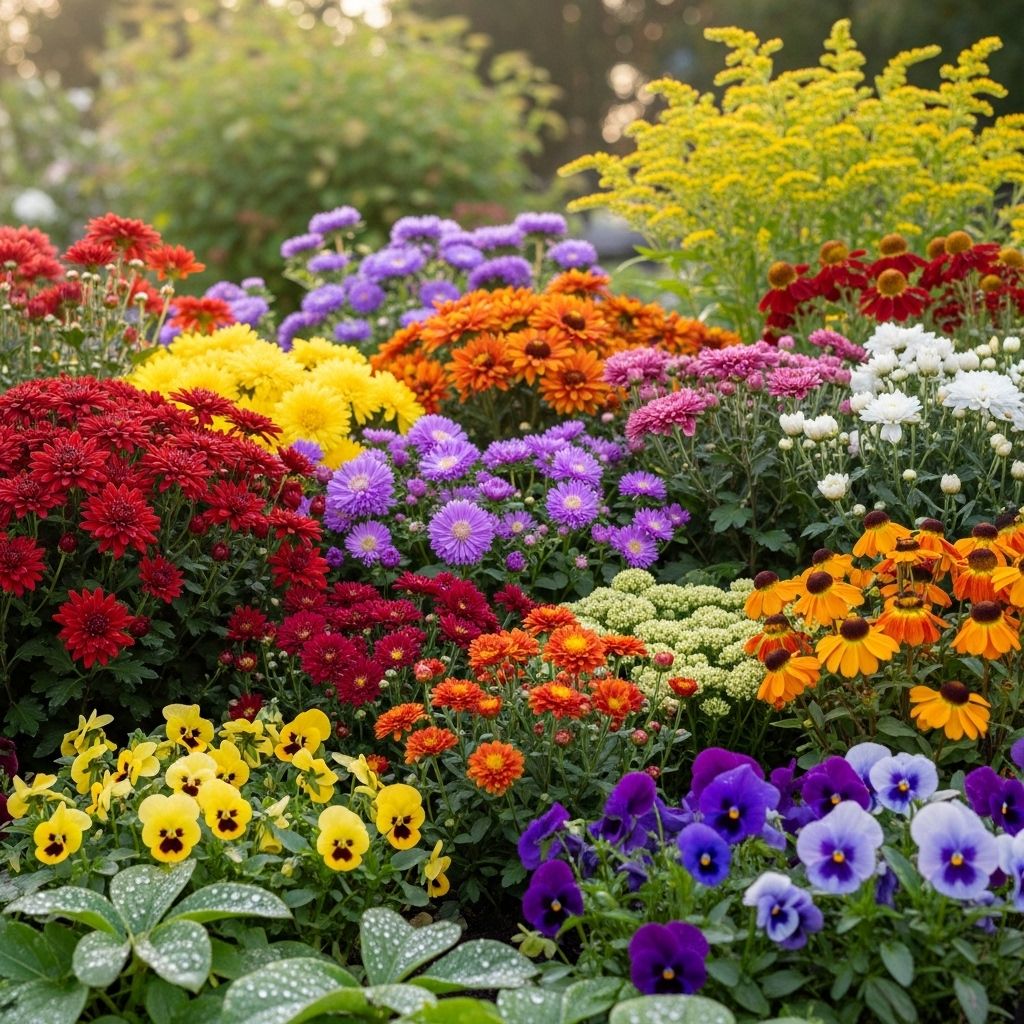 Discover vibrant blooms that thrive in autumn, extending color and beauty in your garden through fall’s first frosts.