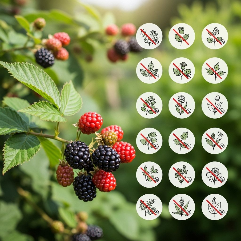 Steer clear of rival crops to promote healthier vines and juicier berries.