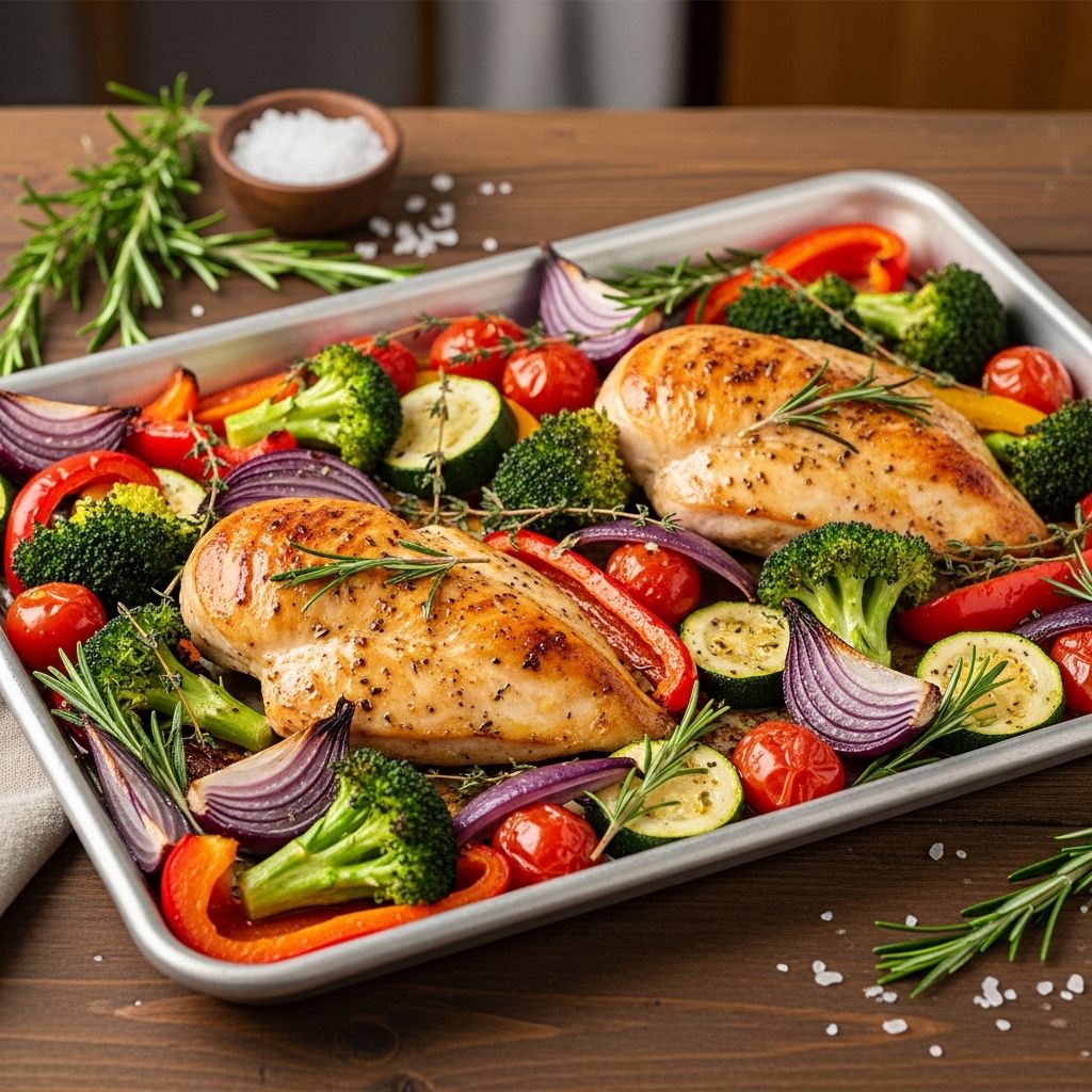 Minimal cleanup meets maximum flavor in a colorful, protein-packed meal you’ll love.