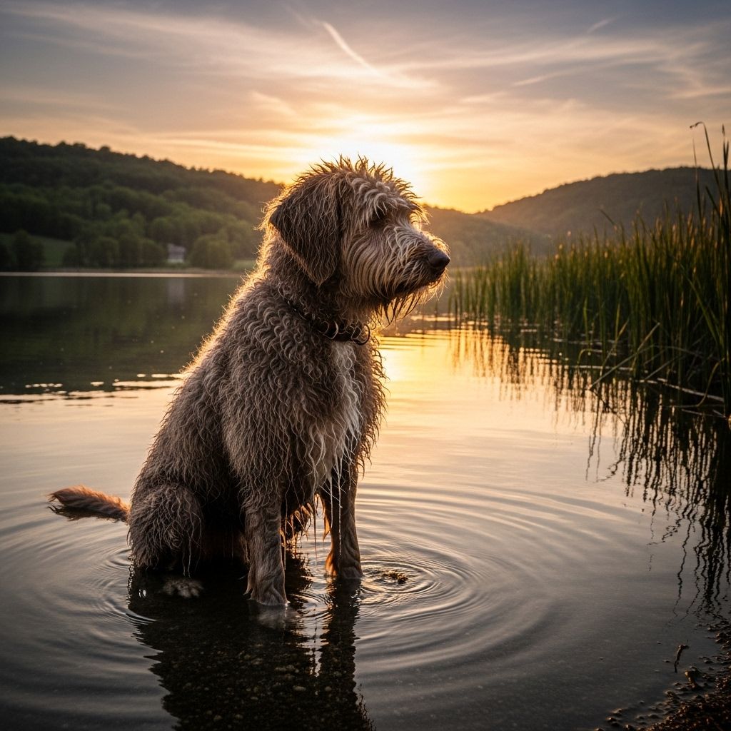 Adaptable and affectionate, this breed excels in aquatic sports and family life.