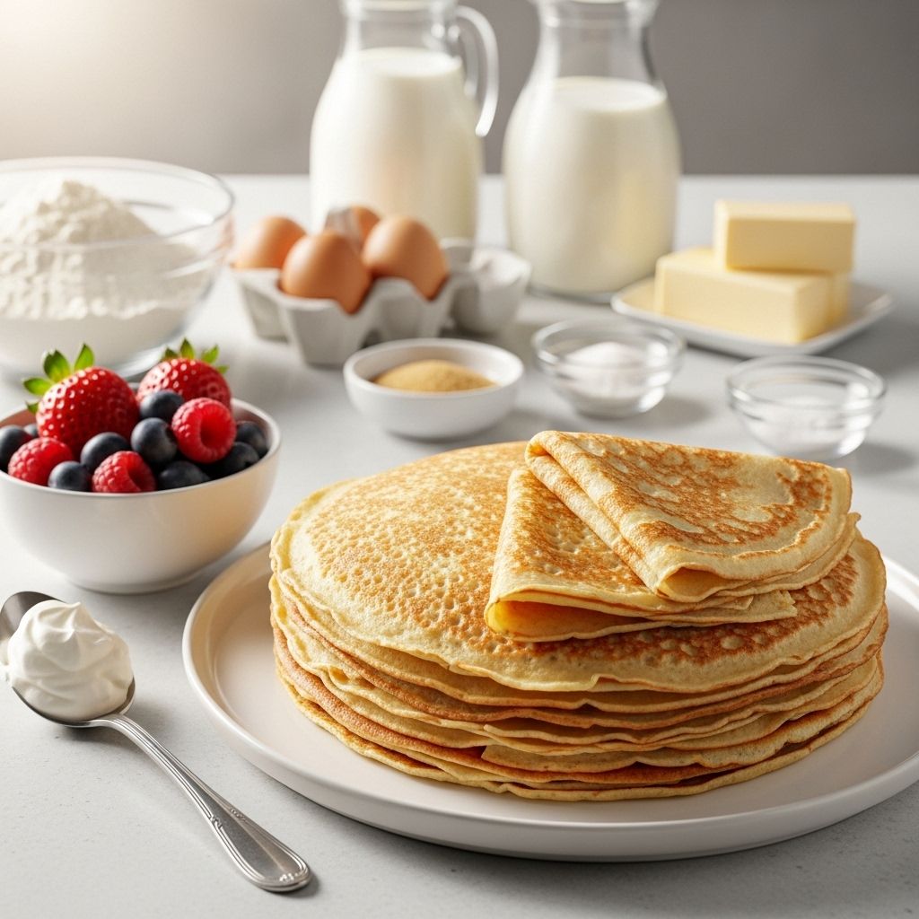 Master the art of golden, delicate delights perfect for breakfast, snacks, or dessert!