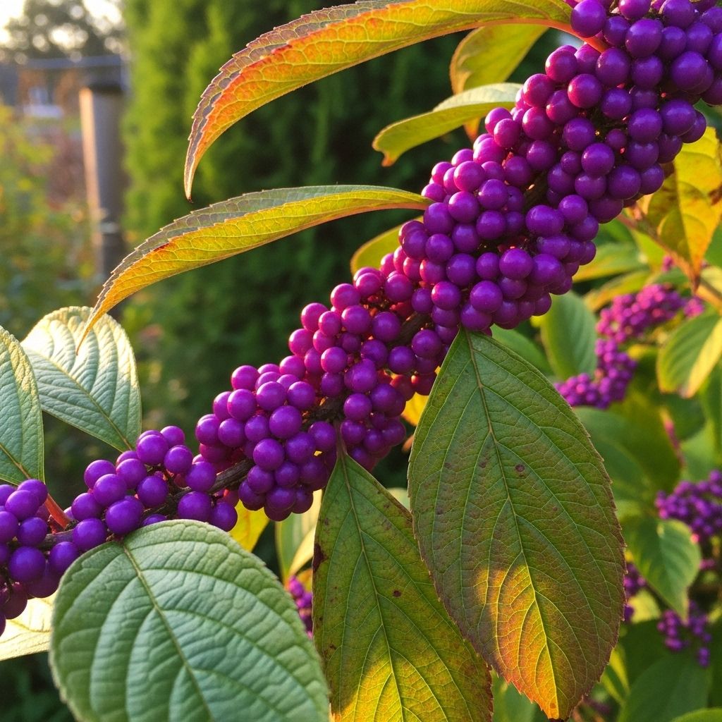 Discover how this remarkable shrub transforms from unassuming to spectacular with its vibrant purple berries