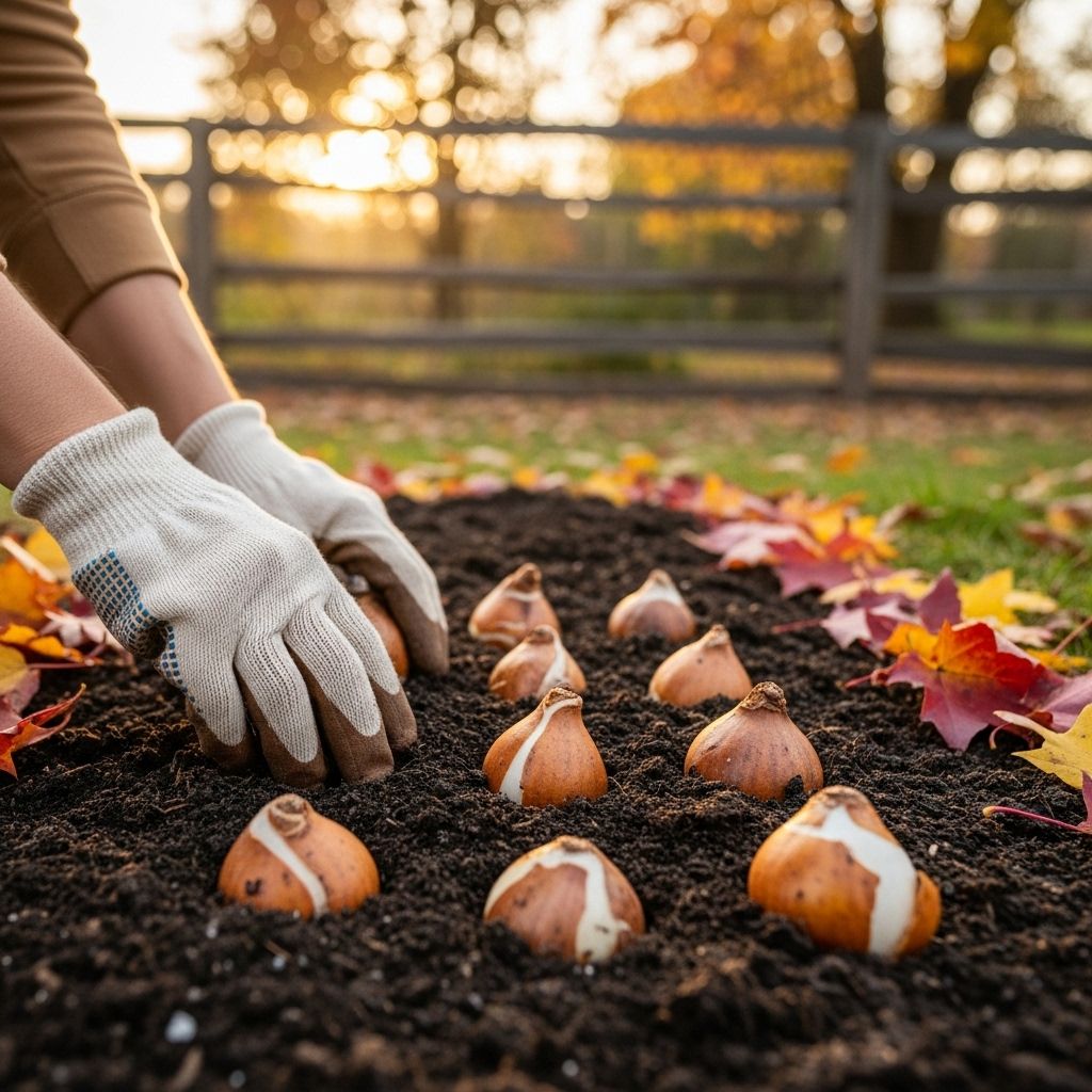 Fall bulbs require minimal effort yet promise the brightest spring displays.