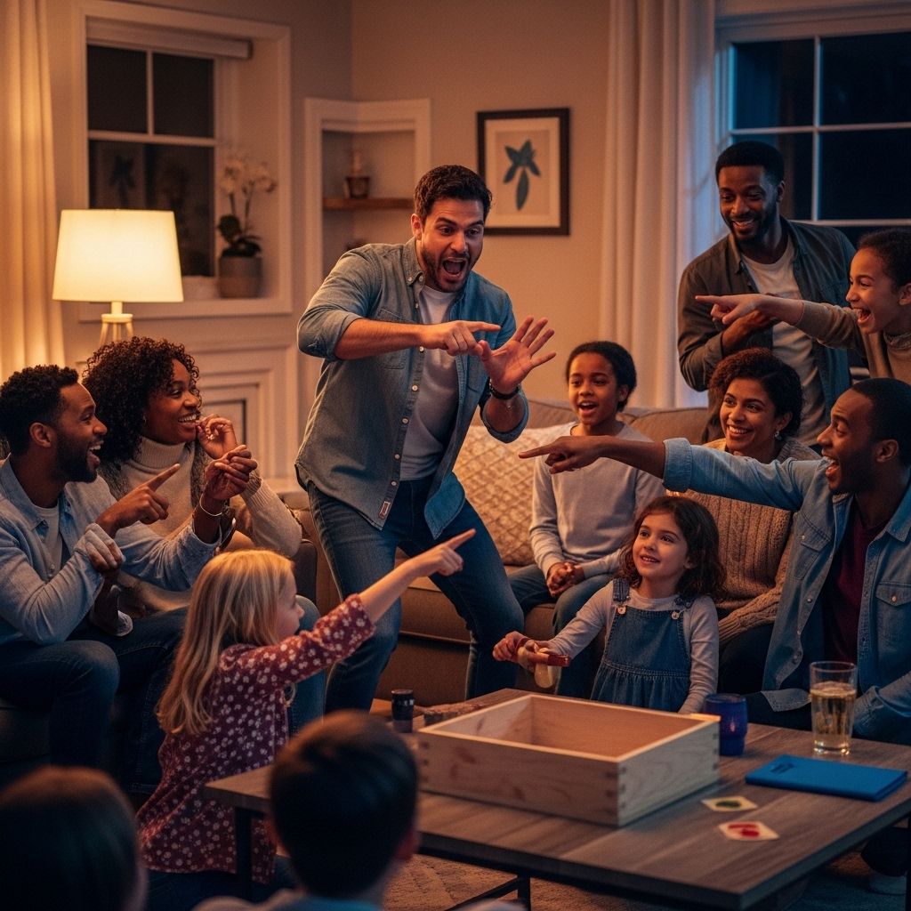 Discover over 200 fun charades ideas for families, kids, teens, and adults—sorted by themes to spice up your next game night.