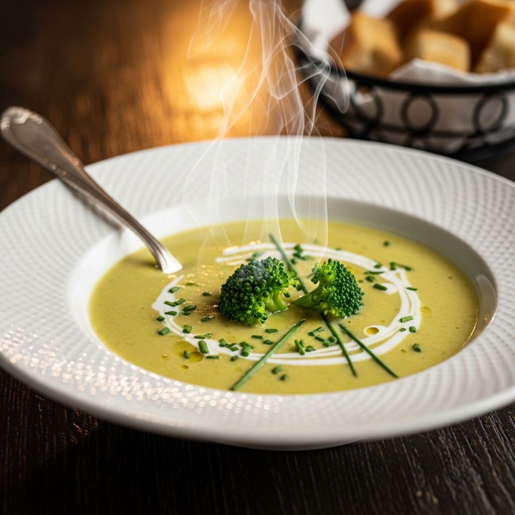 A blend of fresh florets and savory aromatics makes this a cozy kitchen indulgence.