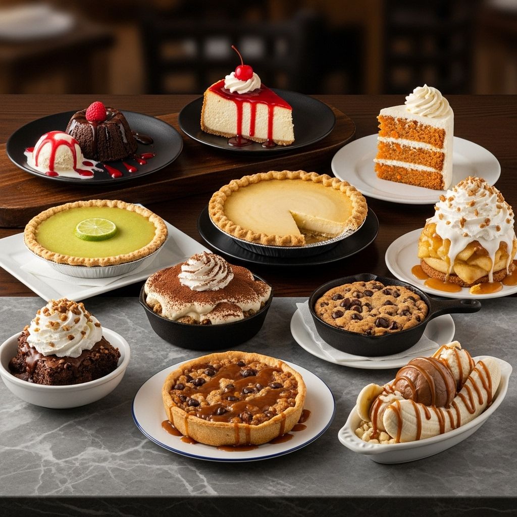 From gooey cookie skillets to tangy pies, every bite delivers its own irresistible twist.