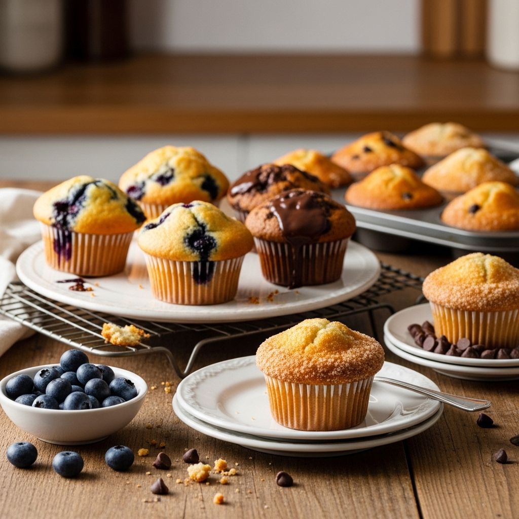 Master fluffy, moist, and endlessly customizable muffins with this foolproof recipe and essential baking tips.