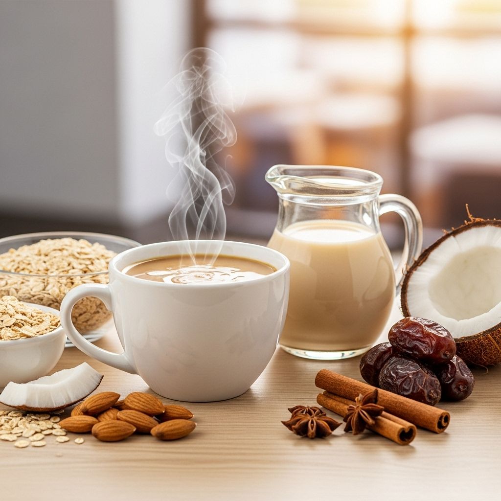 From almondmilk to protein blends, discover creamy options that nourish every brew.