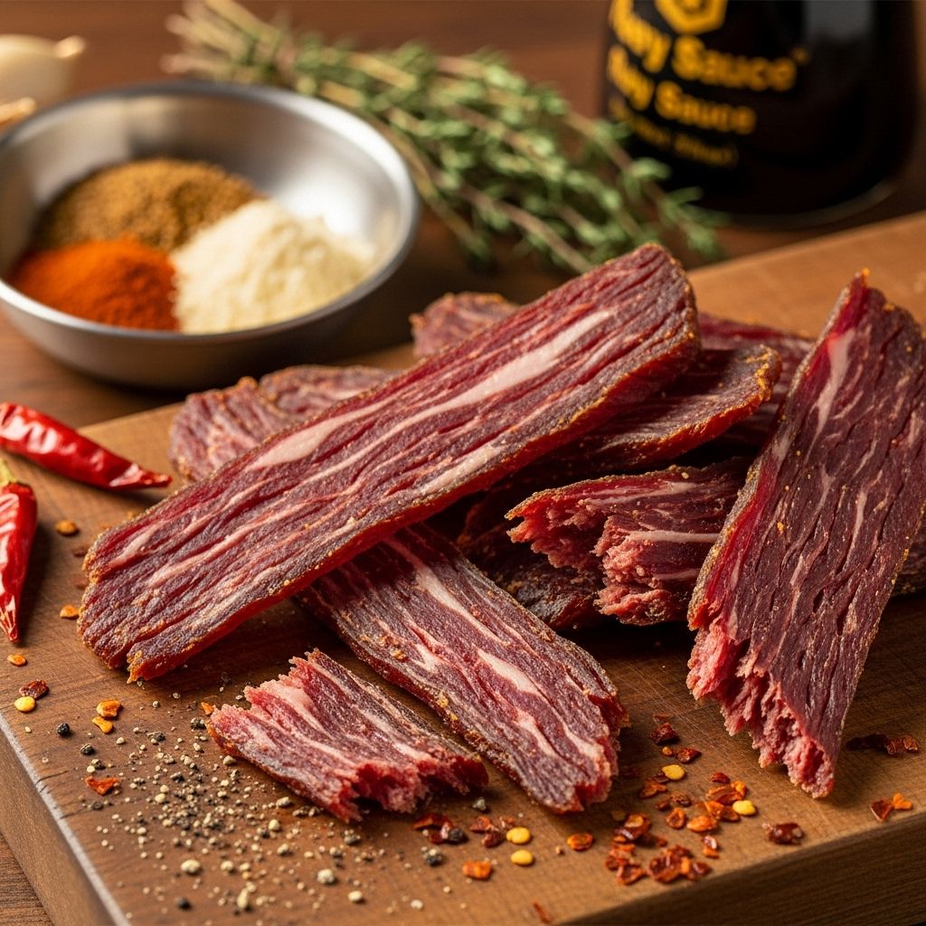 Master the art of making delicious, preservative-free beef jerky in your own kitchen