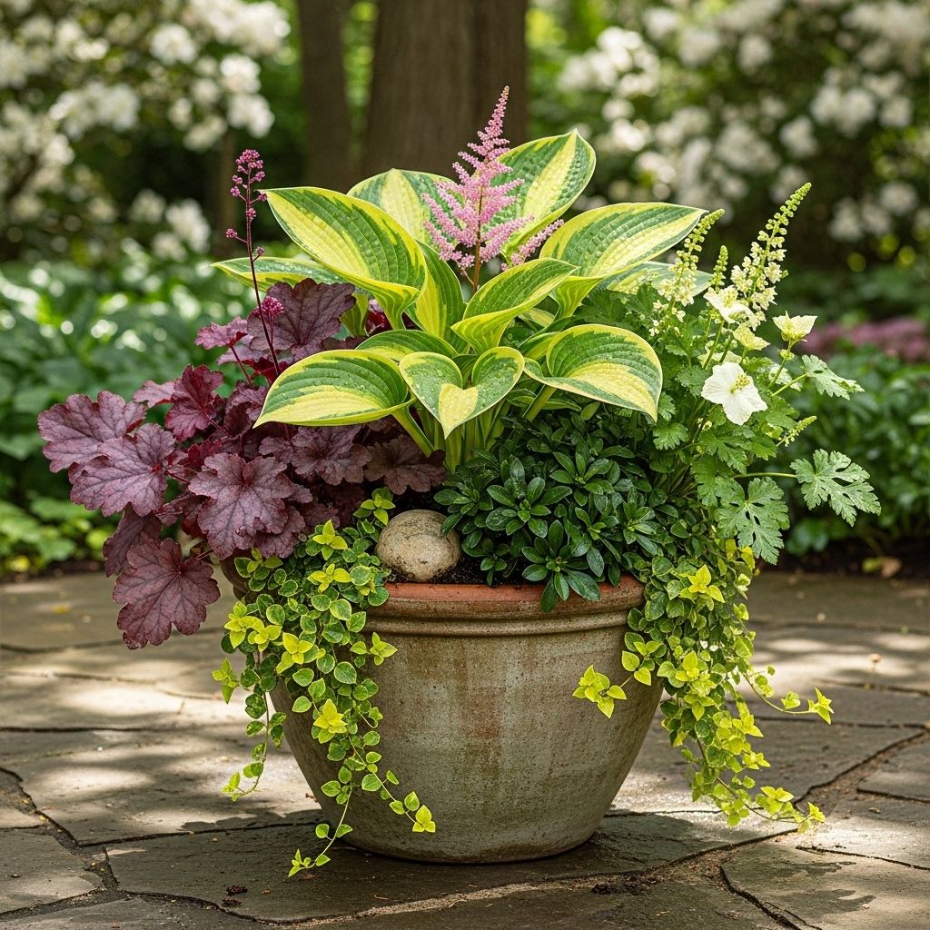 Layer diverse textures and blooms to transform shaded spots into vibrant garden accents.