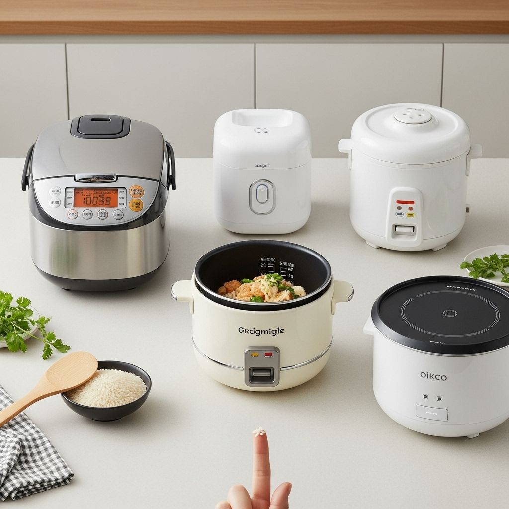 Get consistently fluffy grains and stress-free cooking, no matter your household size.