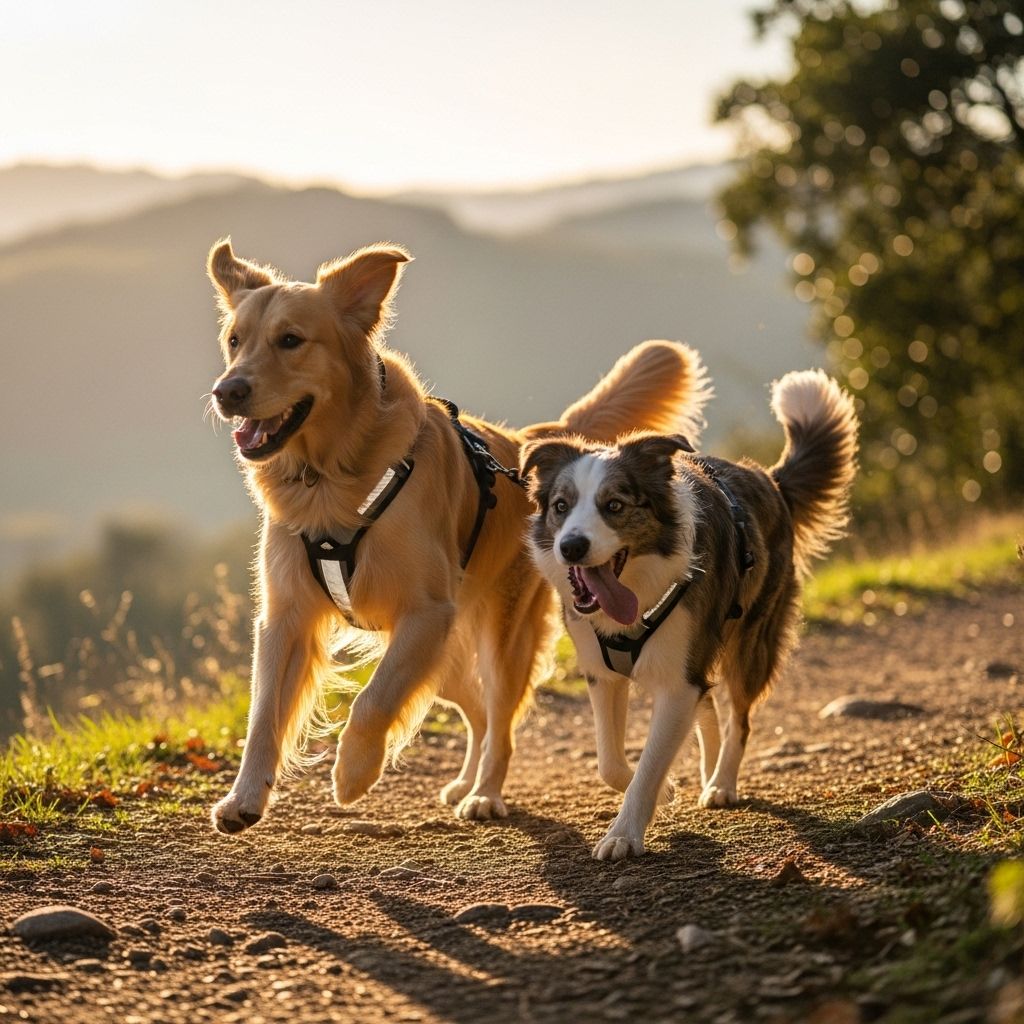 A loyal canine sidekick can turn every workout into a rewarding adventure.