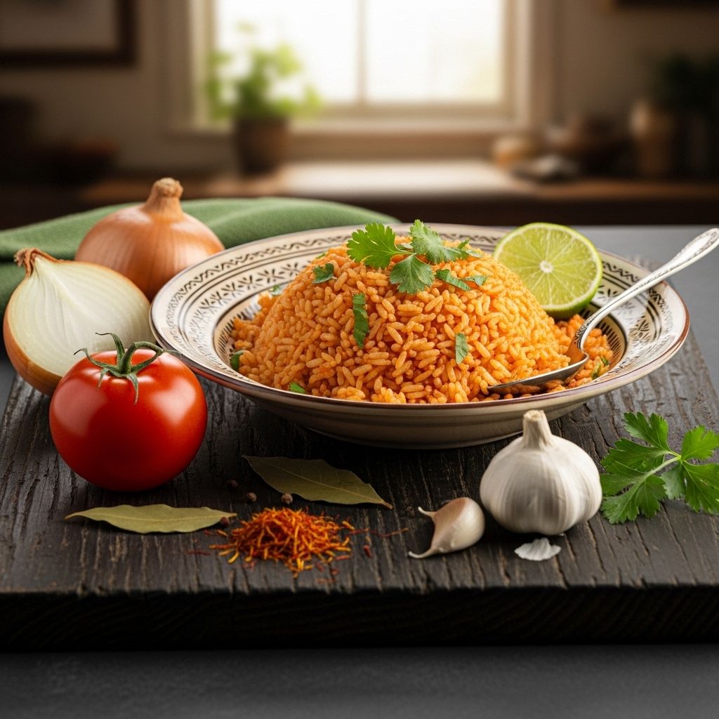 Discover how to make authentic Spanish rice at home with step-by-step instructions, tips, variations, and FAQs.