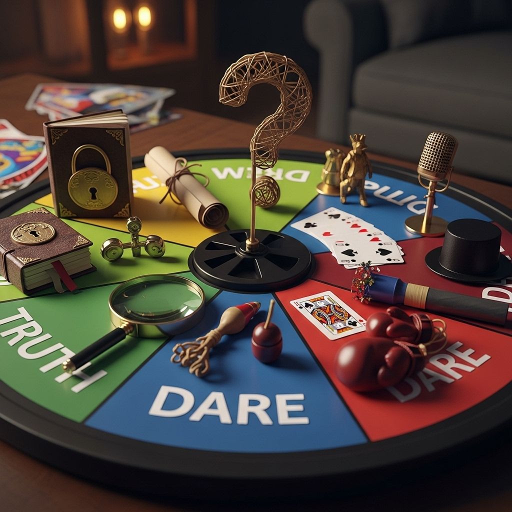 Spice up your party, family night, or gathering with these unforgettable Truth or Dare questions for all ages and occasions.