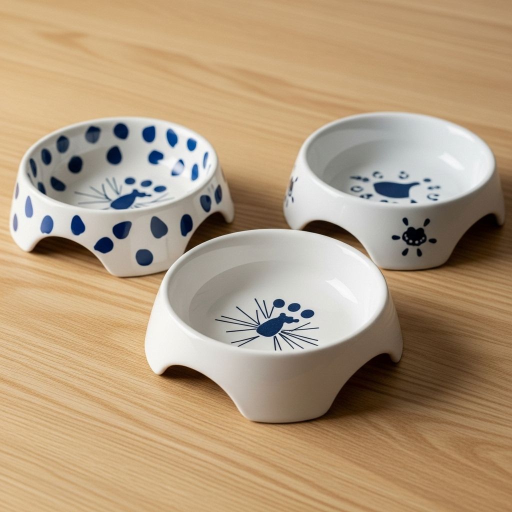 Shallow, stable feeding setups let your feline dine without pawing or scattering food.